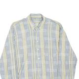 MARC THOMBARD Mens Shirt Yellow Striped Long Sleeve M