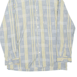 MARC THOMBARD Mens Shirt Yellow Striped Long Sleeve M