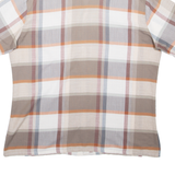 ROYALE-AIR Mens Shirt White Check M