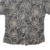 PACKARD Womens Shirt Black Floral M
