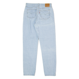 LEVI'S 501 BIG E Jeans Pinstripe Mens Blue Regular Straight W28 L31