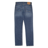 LEVI'S 511 Jeans Distressed Mens Blue Slim Straight Stone Wash W32 L34