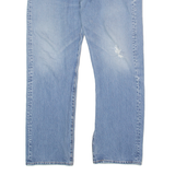 LEVI'S 501 BIG E Jeans Distressed Mens Blue Regular Straight Stone Wash W34 L27