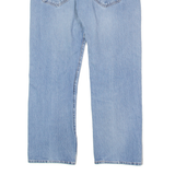 LEVI'S 501 BIG E Jeans Distressed Mens Blue Regular Straight Stone Wash W34 L27