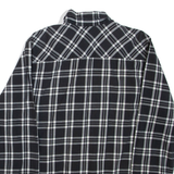 CARHARTT Mens Shirt Black Check Long Sleeve M