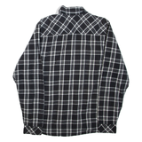CARHARTT Mens Shirt Black Check Long Sleeve M