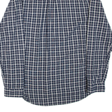 TOMMY JEANS Mens Shirt Blue Check Long Sleeve L
