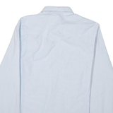 LEVI'S Mens Shirt Blue Striped Long Sleeve M