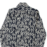 MICHEL DANTES Mens Shirt Black Long Sleeve S