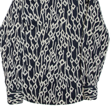 MICHEL DANTES Mens Shirt Black Long Sleeve S