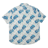 OLD NAVY Slim Fit Mens Shirt Blue Floral XL