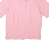 Womens Plain Shirt Pink M