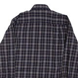 PAUL & SHARK Mens Shirt Blue Check Long Sleeve L