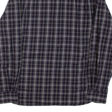 PAUL & SHARK Mens Shirt Blue Check Long Sleeve L