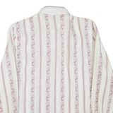 Womens Shirt White Paisley Long Sleeve M