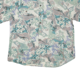 Mens Shirt Green Viscose XL