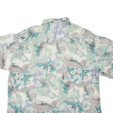 Mens Shirt Green Viscose XL