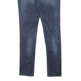 GUESS Starlet Distressed Womens Jeans Blue Slim Skinny Stone Wash W31 L34