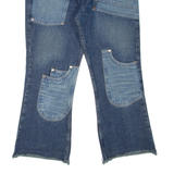 BLONDIE Womens Jeans Blue Regular Bootcut W34 L26