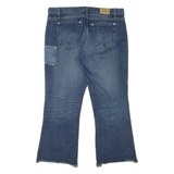 BLONDIE Womens Jeans Blue Regular Bootcut W34 L26