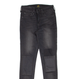 LEE Jodee Womens Jeans Black Slim Skinny W26 L31