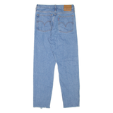 LEVI'S Wedgie BIG E Womens Jeans Blue Regular Tapered Stone Wash W26 L27