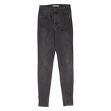 LEVI'S Mile High Womens Jeans Black Slim Skinny W26 L32