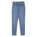 LEVI'S 721 High Rise Womens Jeans Blue Slim Skinny W27 L30