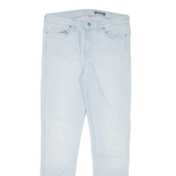 TOMMY HILFIGER Womens Jeans Blue Slim Skinny Stone Wash W28 L29