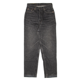 LEVI'S 881 02 Orange Tab Womens Jeans Black Regular Mom 90s W26 L30