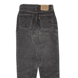 LEVI'S 881 02 Orange Tab Womens Jeans Black Regular Mom 90s W26 L30