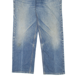 CARHARTT Workwear Mens Jeans Blue Relaxed Straight Stone Wash W35 L30