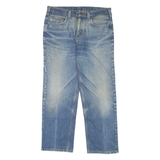 CARHARTT Workwear Mens Jeans Blue Relaxed Straight Stone Wash W35 L30