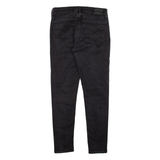 LEVI'S 710 BIG E Womens Jeans Black Slim Skinny W28 L26