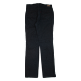 LEVI'S 505 Womens Jeans Black Regular Straight W30 L31