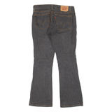 LEVI'S 518 Superlow Womens Jeans Grey Regular Bootcut W30 L27