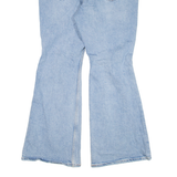 LEVI'S 70's High BIG E Distressed Womens Jeans Blue Regular Flared W31 L30