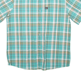 JACK WOLFSKIN Mens Shirt Blue Check M