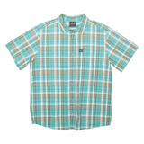 JACK WOLFSKIN Mens Shirt Blue Check M