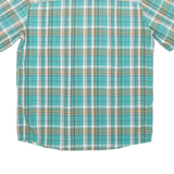 JACK WOLFSKIN Mens Shirt Blue Check M