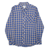 CARHARTT WIP Mens Shirt Blue Check Long Sleeve S