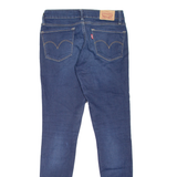 LEVI'S 711 Womens Jeans Blue Slim Skinny Stone Wash W26 L30