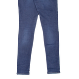 LEVI'S 711 Womens Jeans Blue Slim Skinny Stone Wash W26 L30