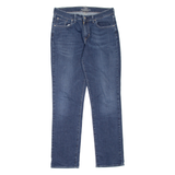 LEVI'S Womens Jeans Blue Slim Straight Stone Wash W30 L32