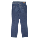 LEVI'S Womens Jeans Blue Slim Straight Stone Wash W30 L32