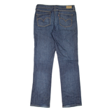 LEVI'S Womens Jeans Blue Classic Straight Stone Wash W32 L34