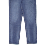 LEVI'S Denizen Womens Jeans Blue Slim Tapered Stone Wash W32 L27