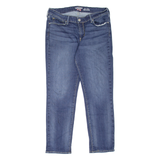 LEVI'S Denizen Womens Jeans Blue Slim Tapered Stone Wash W32 L27