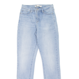 LEVI'S 512 Perfectly Slimming Womens Jeans Blue Slim Straight W28 L32