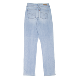 LEVI'S 512 Perfectly Slimming Womens Jeans Blue Slim Straight W28 L32